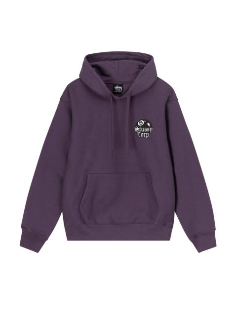 Stussy 8 Ball Corp. Hoodie 'Grape'