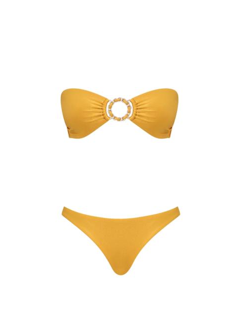 Zimmermann ROSELIGHT CHAIN TRIM BIKINI