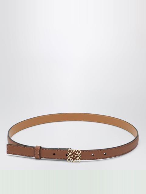 Loewe Anagram belt in grained calfskin
