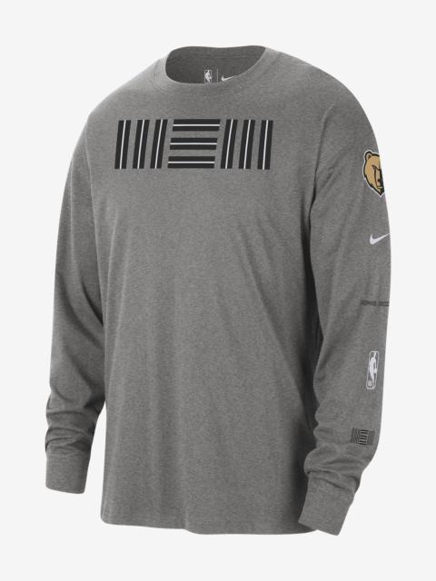 Memphis Grizzlies 2023/24 City Edition Nike Men's NBA Max90 Long-Sleeve T-Shirt