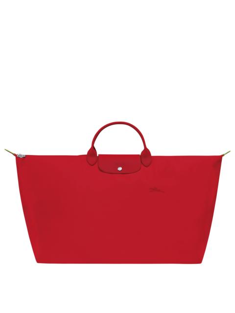 Longchamp Le Pliage Green M Travel bag Tomato - Recycled canvas