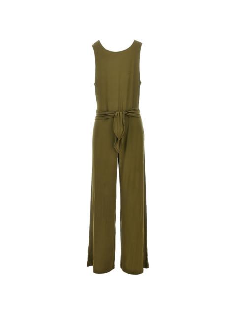 EMPORIO ARMANI tie-waist jumpsuit