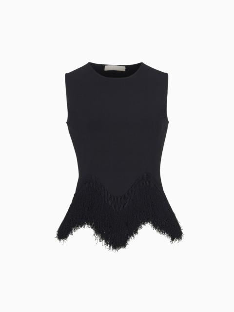 Koa SL Knit Top with Fringe