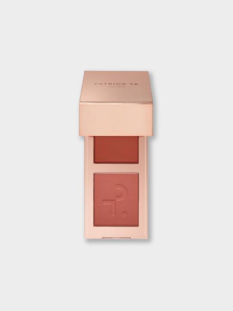 Patrick Ta Mini Major Headlines Double-Take Crème & Powder Blush Duo