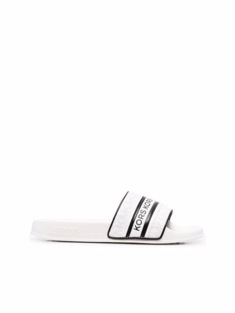 MICHAEL KORS Gilmore logo-print slides