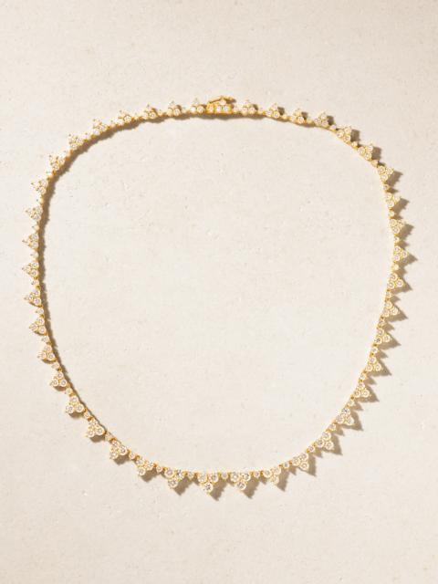 ANITA KO Eternity 18-karat Gold Diamond Choker