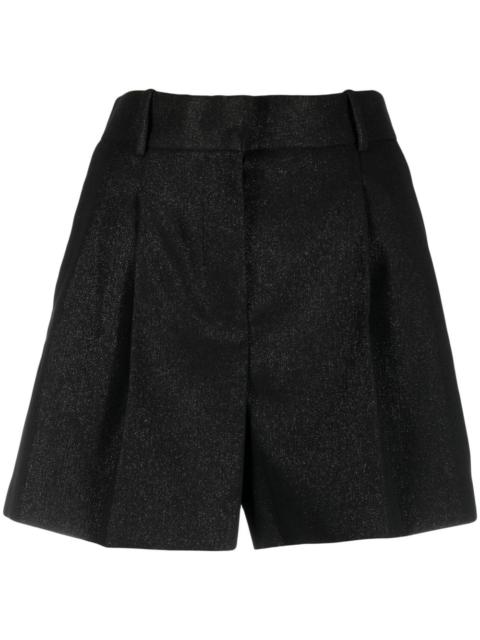 FABIANA FILIPPI pleat-detail high-waisted shorts