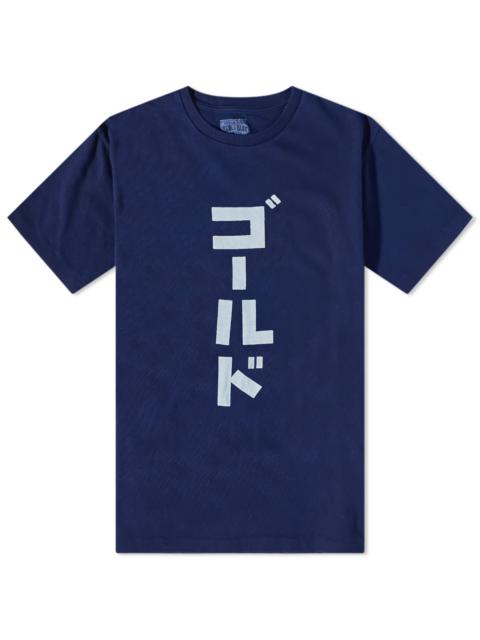 Blue Blue Japan Katakana Bassen T-Shirt
