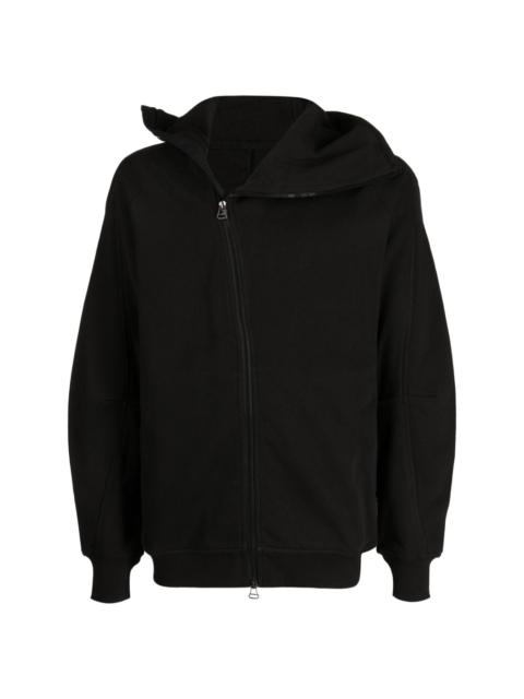 MAHARISHI zip-up organic cotton hoodie