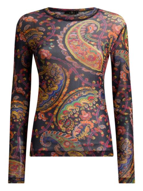 Etro paisley-pattern top