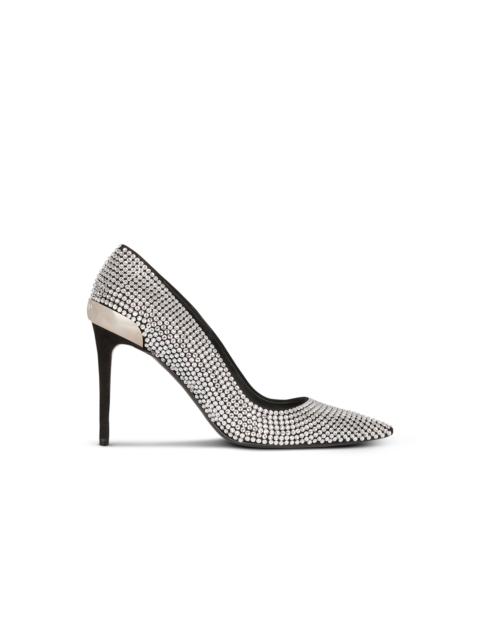 Balmain Rhinestones Ruby pumps