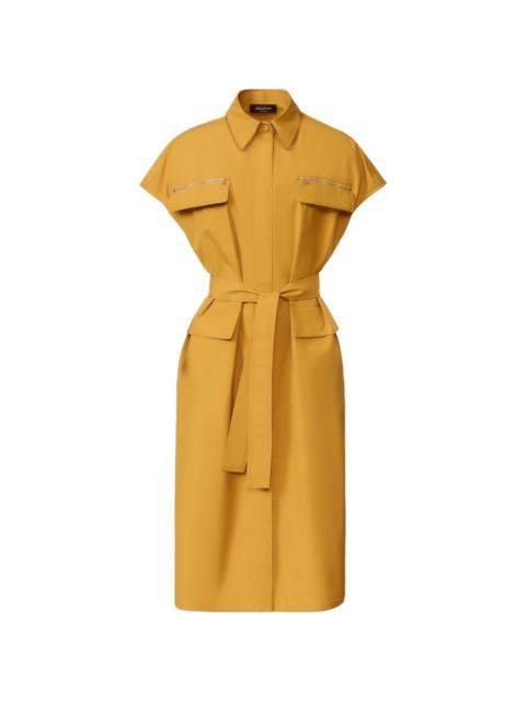 FABIANA FILIPPI zip pocket tie dress