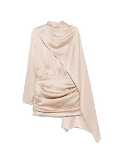 MAGDA BUTRYM cape-effect mini dress