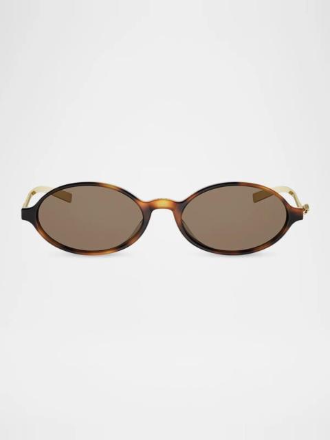 Dior Bow R2I 53MM Oval Sunglasses