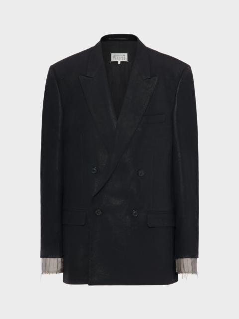 Maison Margiela Foiled wool blazer