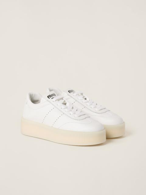 Miu Miu Leather sneakers
