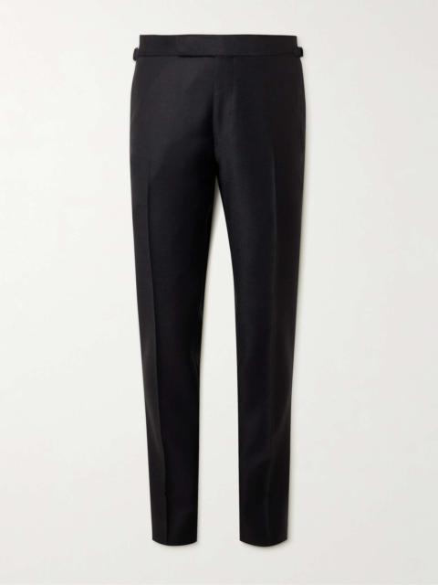 Shelton Slim-Fit Wool and Mohair-Blend Trousers