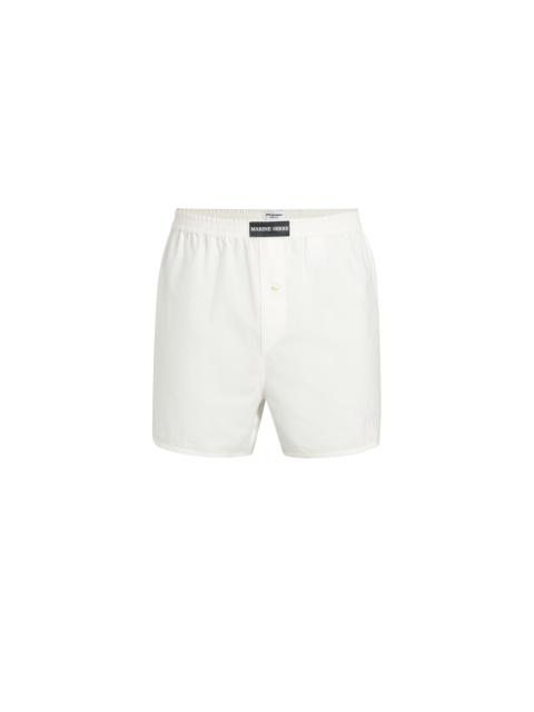 Marine Serre Regenerated Household Linen Shorts