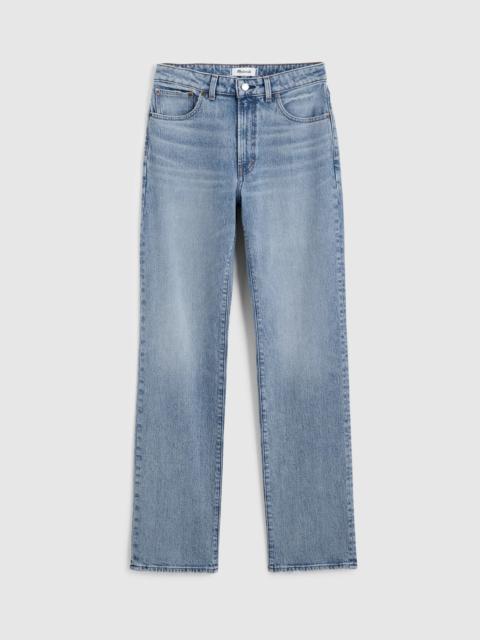 Madewell The Curvy Longline Straight Jean