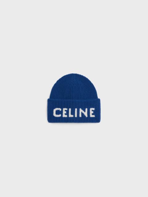 CELINE celine beanie IN wool cashmere