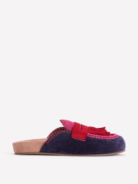 BODEN Etta Ghillie Mule Clogs-Colourblock