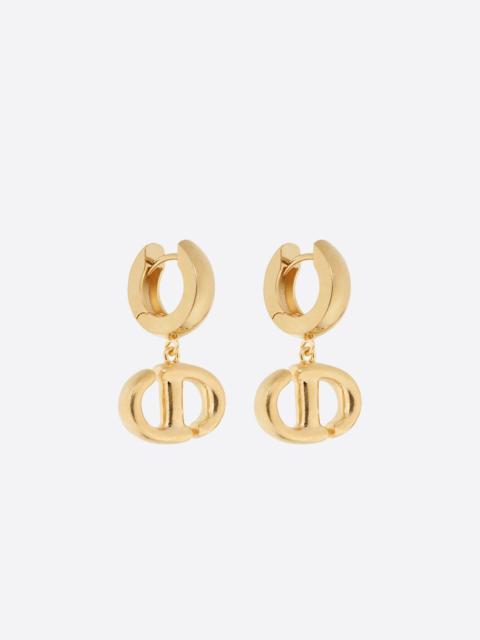 Dior CD Navy Earrings