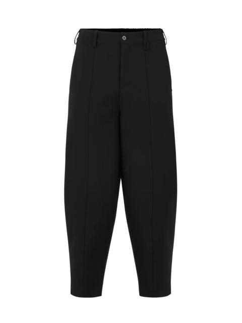 entire studios DUAL PANT BLACK WOOL