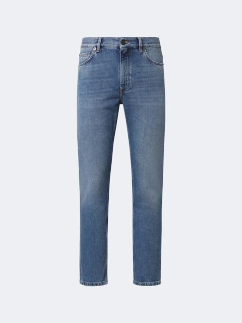 ZEGNA Mid-rise slim jeans