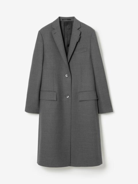 Burberry Wool Tailored Coat