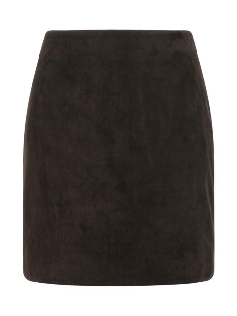 ROTATE Suede Skirt