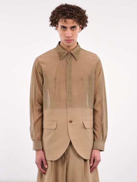 TAAKK Sheer Blazer Shirt