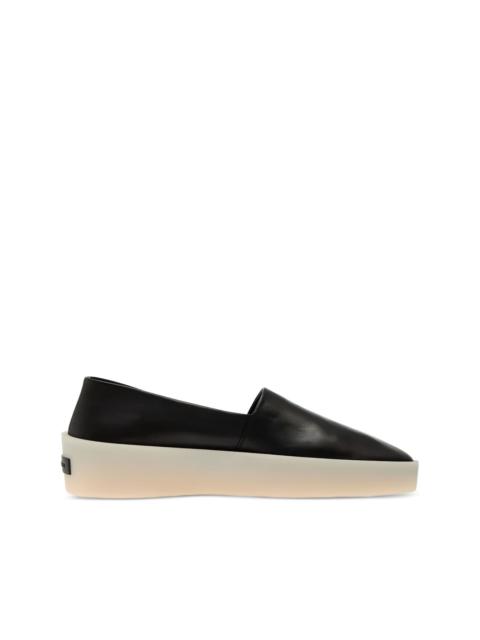 【送料&関税込】Fear of God Slip-on Mules Fear of God Eternal dress mules for Men - Green in KSA