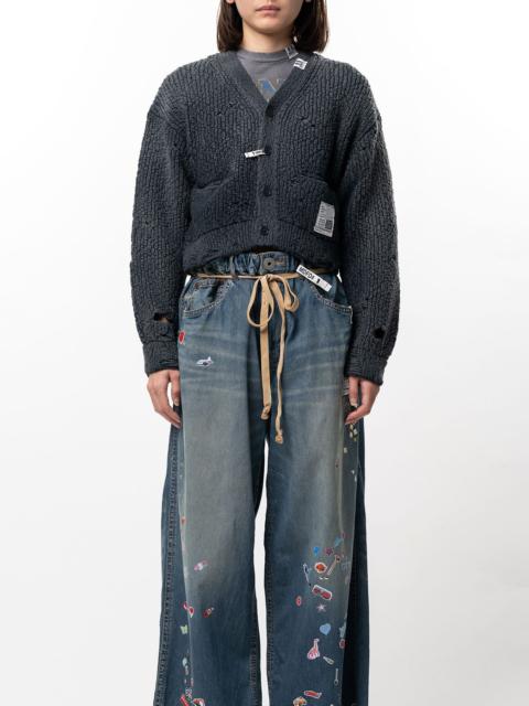 Maison MIHARAYASUHIRO Sun Faded Like Knit Cardigan