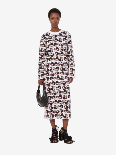 Moschino MAFALDA HEAVYWEIGHT COTTON DRESS
