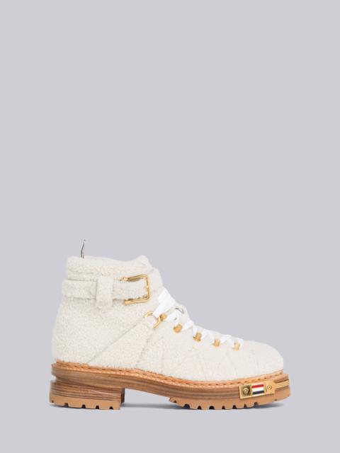 Thom Browne Shearling Hiking Boot