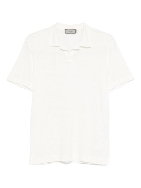 Canali short-sleeved polo shirt