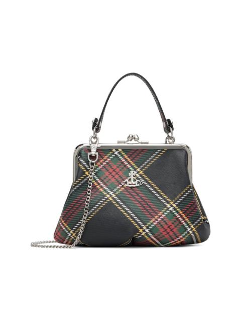 Vivienne Westwood Green & Red Granny Frame Bag