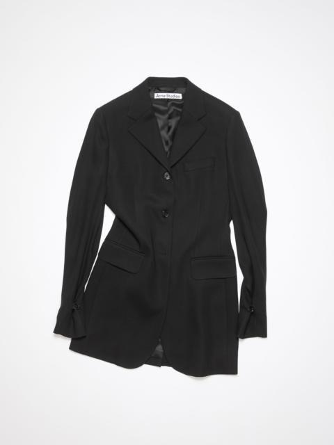Acne Studios Fitted suit jacket - Black