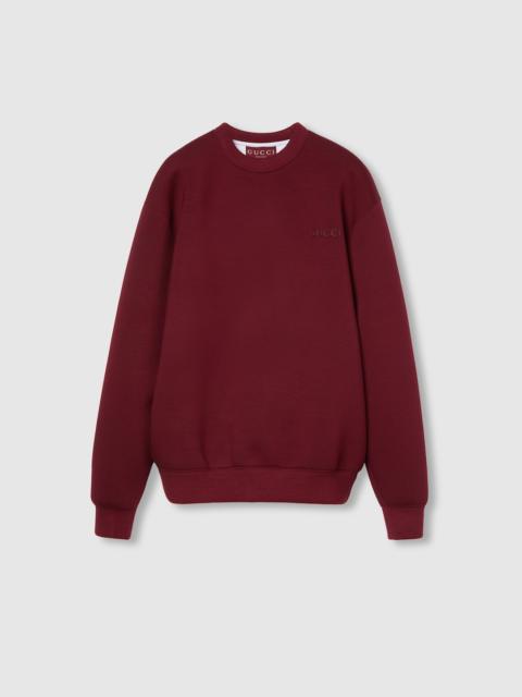 GUCCI Viscose jersey sweatshirt