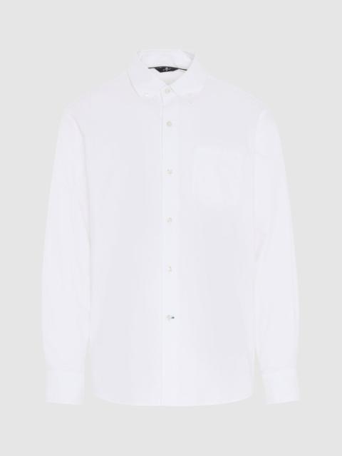 7 For All Mankind Oxford Button Down Shirt in White
