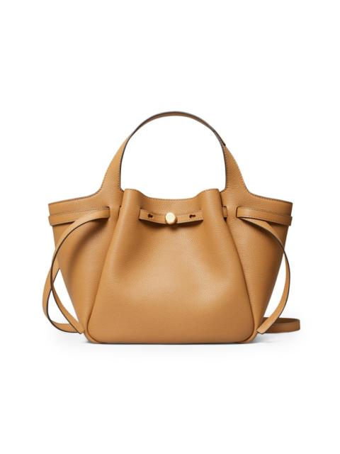 TORY BURCH Women's Small Leather Tote Bag - Luggage