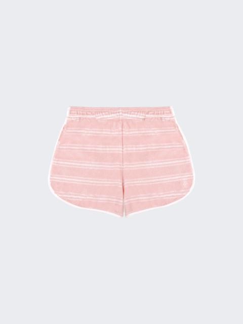 Src Terry Shorts Pink Dolphin Striped