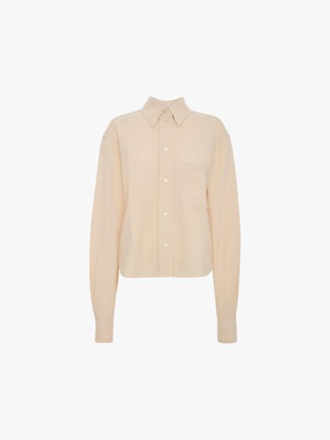 Victoria Beckham Ellys Shirt In Alabaster