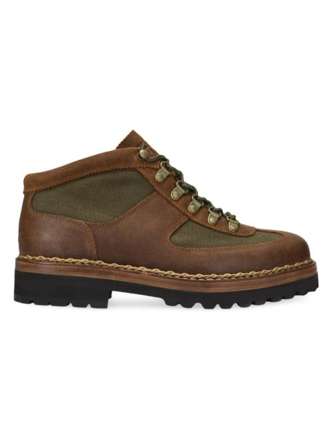 Polo Ralph Lauren Men's Alpine Waxed Suede Boots - Teak Canopy Olive