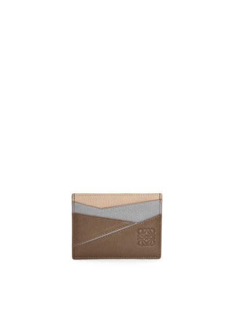 Loewe Puzzle plain cardholder in classic calfskin