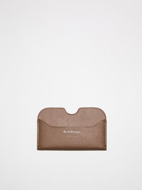 Card Holder - Camel brown