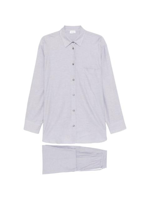THE ANDAMANE Wendela button-up trousers set