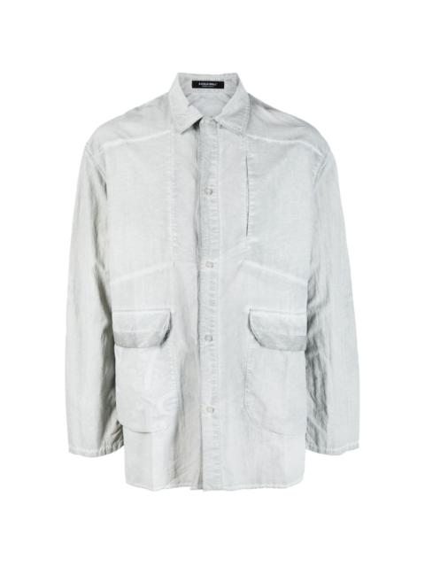 Cipher dyed overshirt