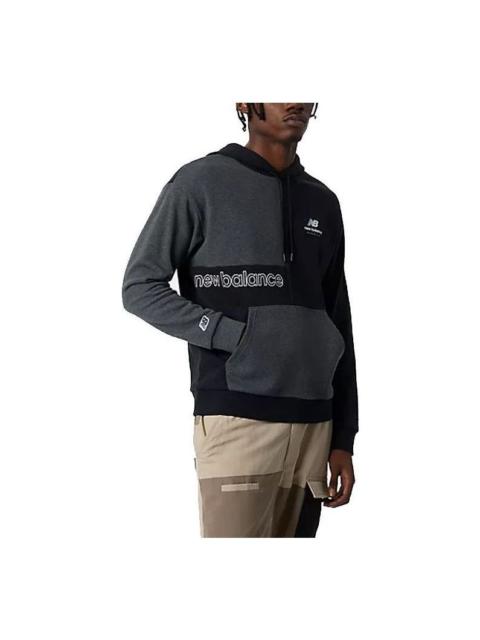New Balance New Balance Athletics Renew Askew Hoodie 'Black Grey' AMT21551-BK