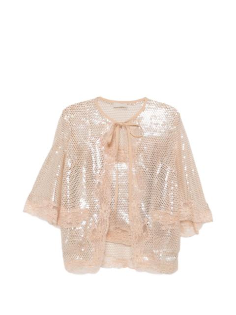ELIE SAAB cardigan and top set